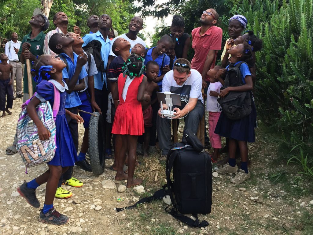 Hepburn Creative Drone Flight in Haiti